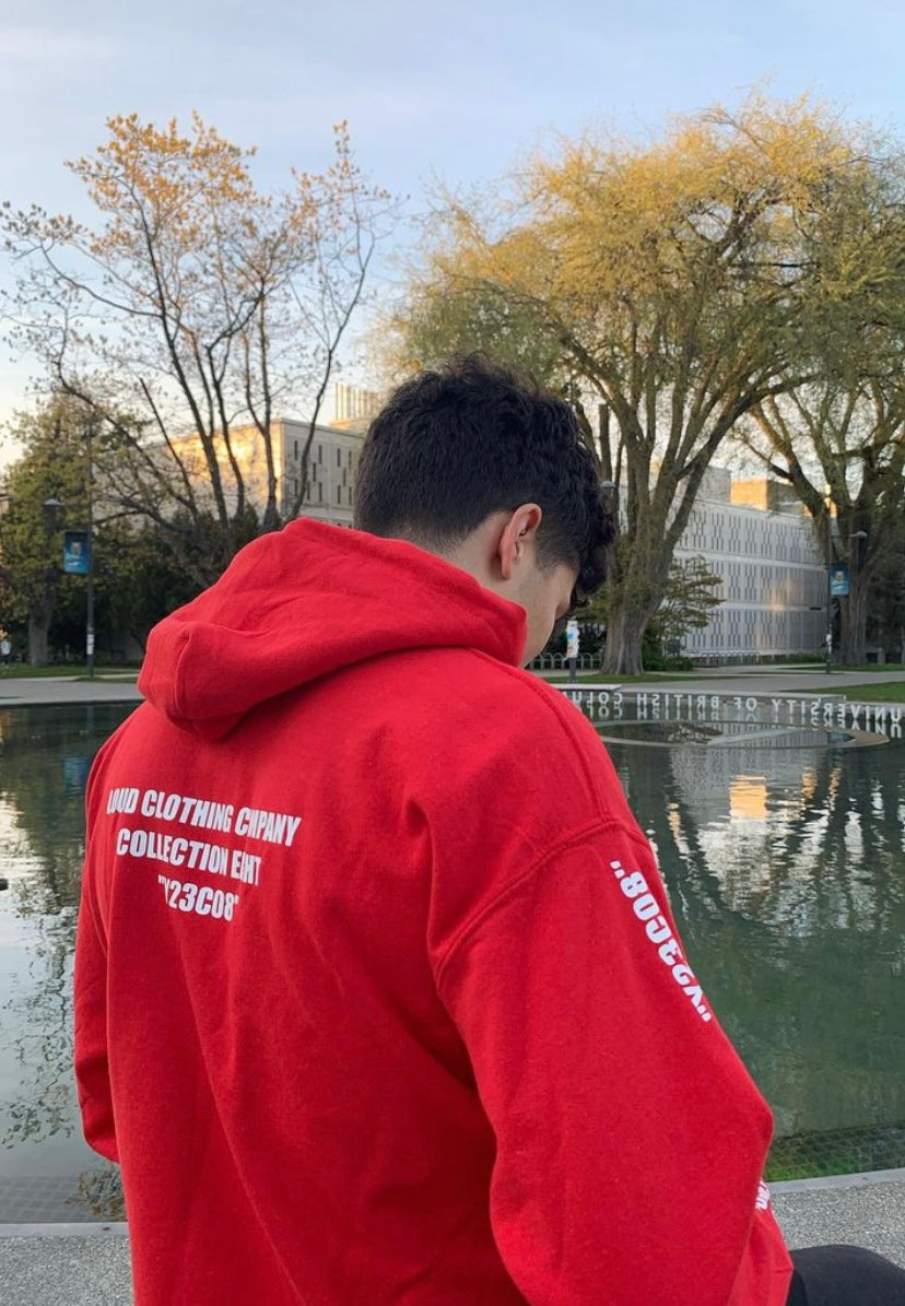 Loud's Collection Eight Red Hoodie