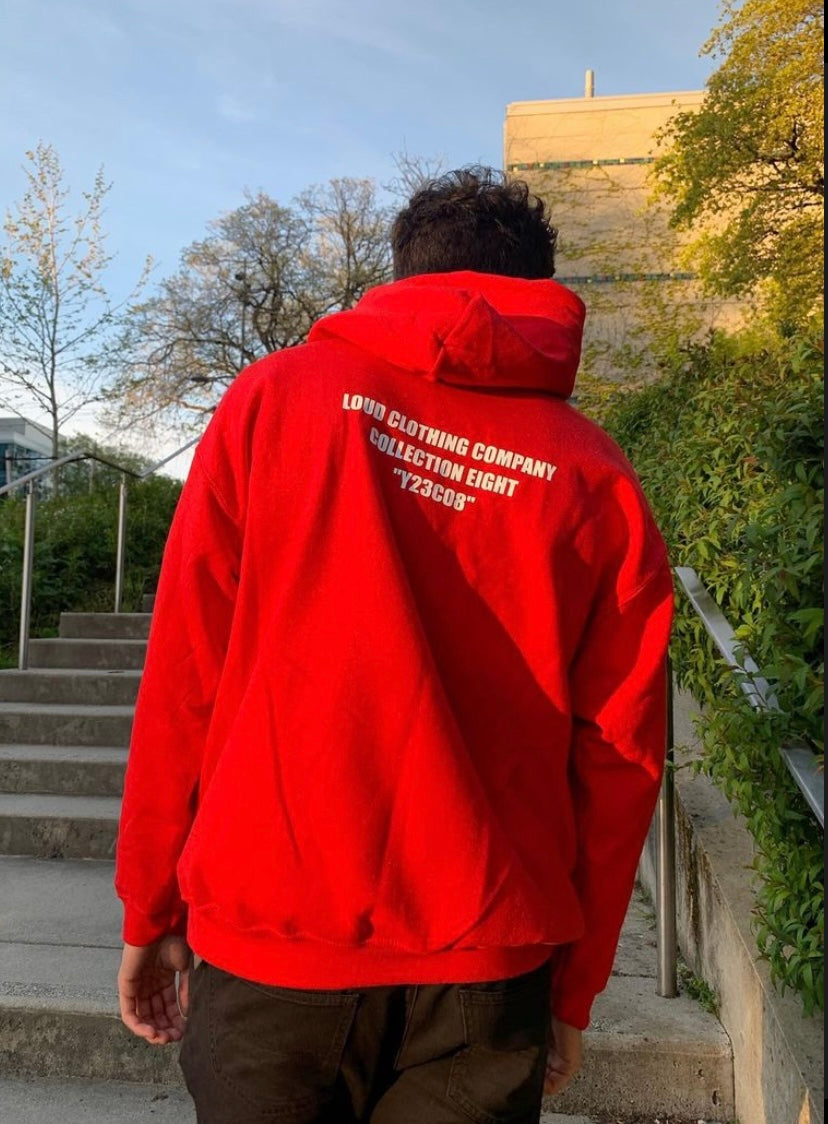 Loud's Collection Eight Red Hoodie