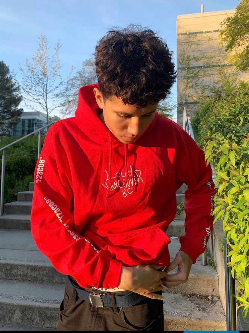 Loud's Collection Eight Red Hoodie