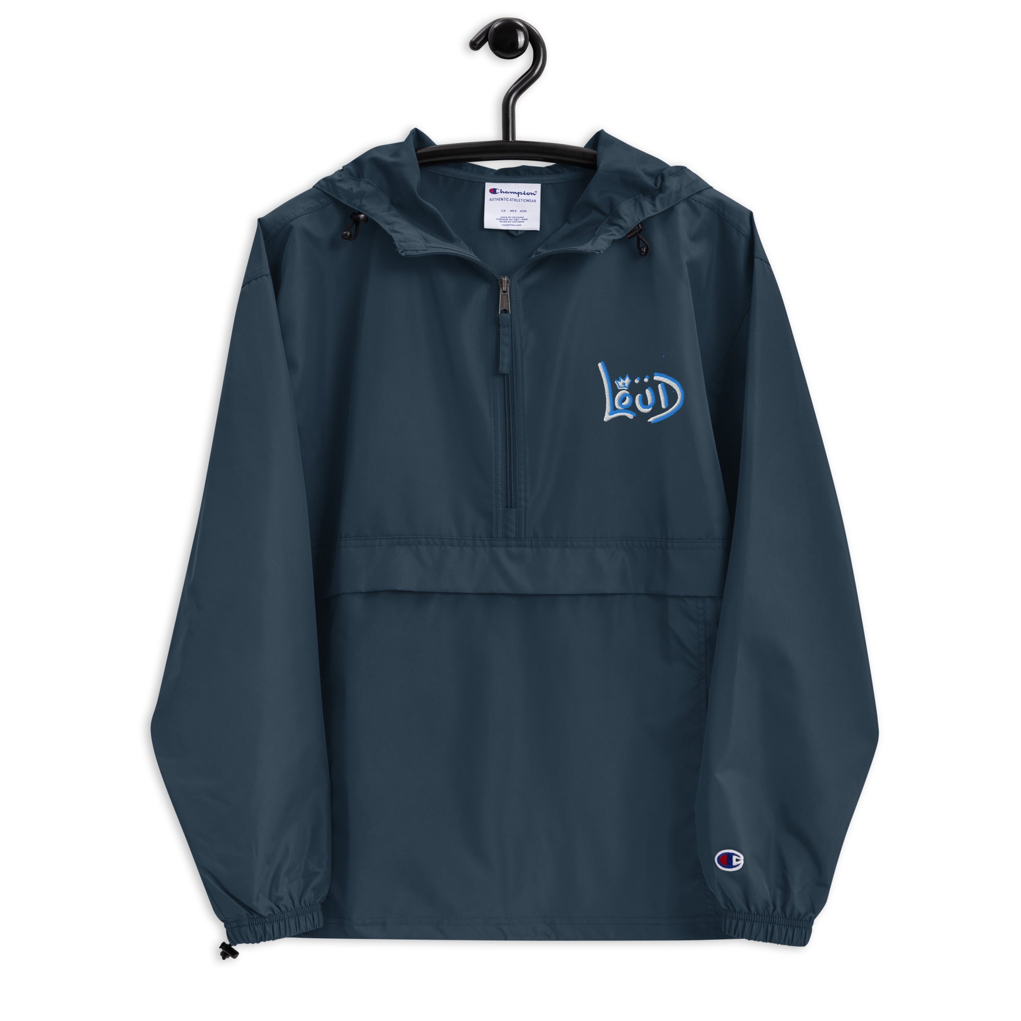 Loud's Embroidered Packable Jacket
