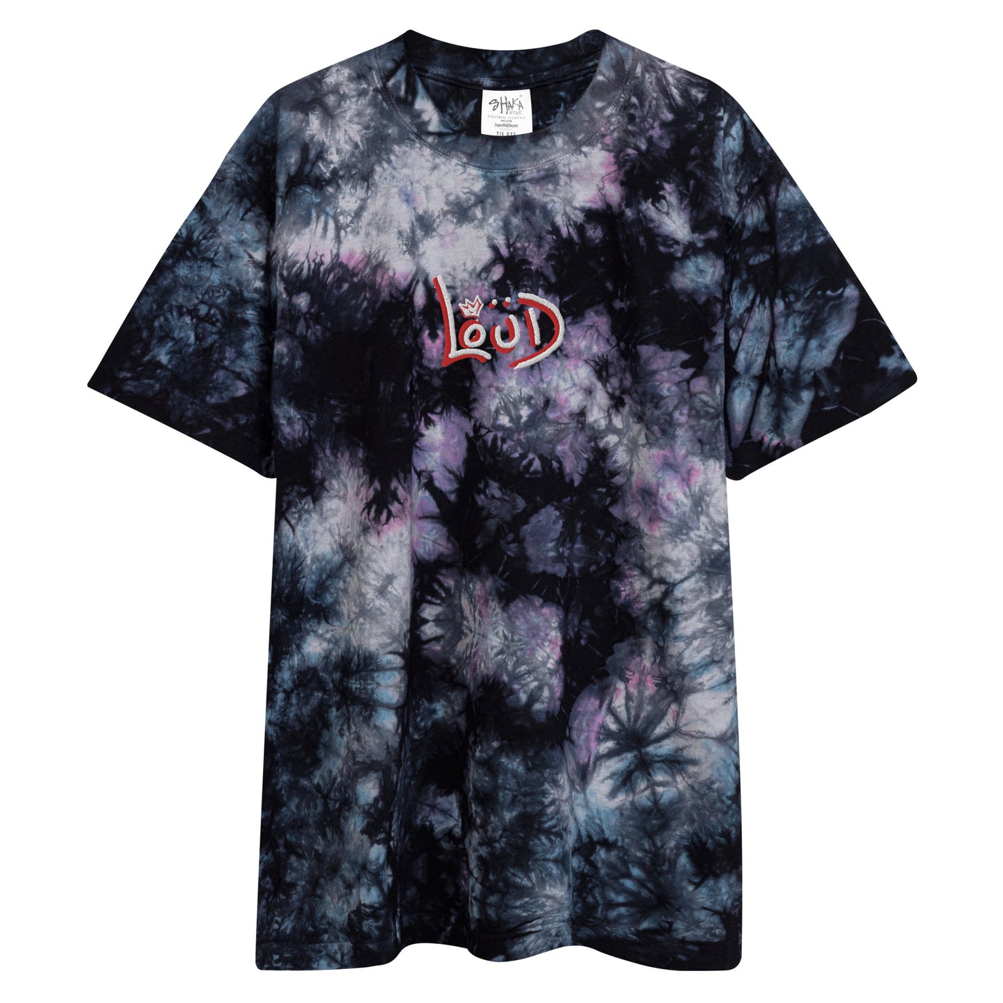 Loud's Oversized Tie-Dye T-Shirt